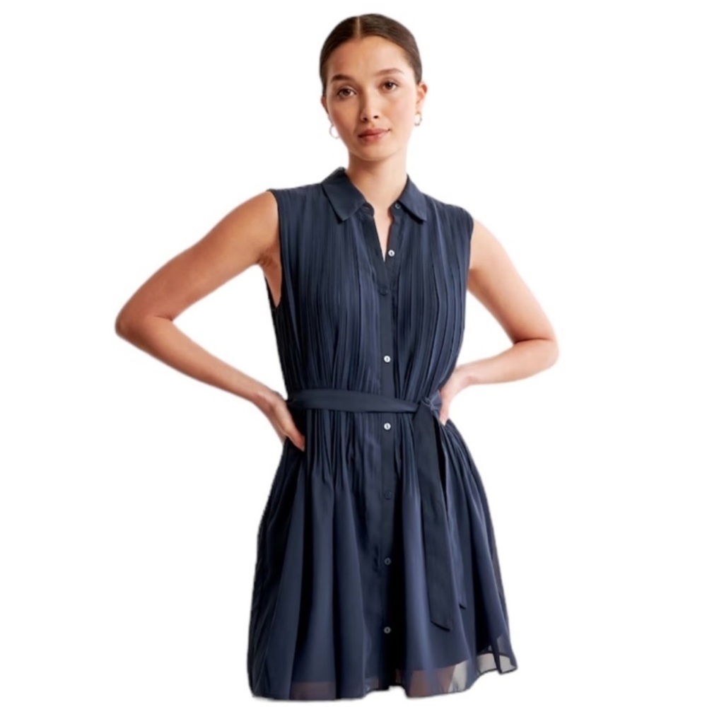 Abercrombie & Fitch Navy Mini Dress